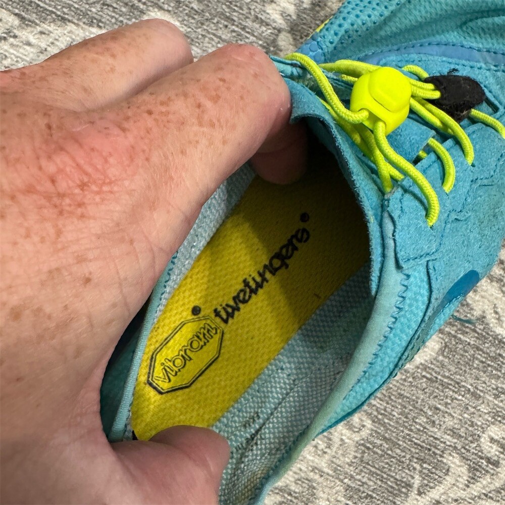 Vibram FiveFingers Toe Shoes Unisex Blue/Teal Barefoot Running EU 40 - Picture 3 of 4